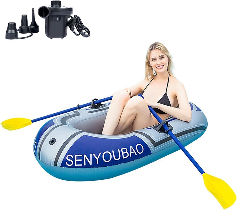 PLKO Inflatable Boat,Swimming Pool and Lake Inflatable Boat - Image 1
